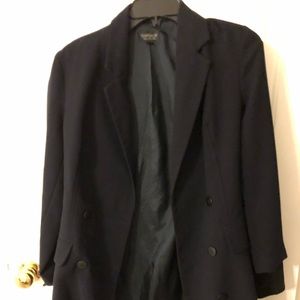 Topshop long blazer dress